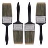 Mercury Brush Double Thickness Triple Boiled 100% Pure Nylon/Polyester Blend Round Bristles Paint Brush for All Application Type A (4" x 4) view 1