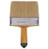 Mercury Brush Double Thickness Triple Boiled 100% Pure Nylon/Polyester Blend Round Bristles Paint Brush for All Application (Gold-4 Inch Set of 4) view 2