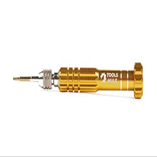 DIY Crafts Colour Shade 8, Random, 2 Pcs 5-in-1 Eyeglass Repair Kit, Small Precision Jewelers Screwdriver Set, PS4 Screw Driver, Pocket Screw (Colour Shade 8, Random)