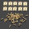 Shomy 50Pcs 16 * 13mm Gold Cabinet Hinges Furniture Accessories Jewelry Boxes Small Hinge Furniture Fittings For Cupboard With Screws view 1