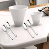 KOKO Arctic Stainless Steel Ice Cream Spoon Set - 12 Pieces | Silver | Length 14 cm | Versatile Kitchen Use | Durable and Easy to Clean | Perfect for Ice Cream and Desserts | Elegant Design view 4