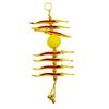 Salvus App SOLUTIONS Metal Nimbu Mirchi Nazar Battu for Home/Shop Entrance | Evil Eye Protection Totka | Lemon Chili Charm for Vastu & Vehicle | Wall Hanging Nazar battu view 1