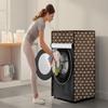 Stylista Washing Machine Cover Compatible for LG 6.5 kg Inverter Front Load FHT1065SNW.ABWPEIL Printed view 3