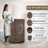 Stylista Washing Machine Cover Compatible for LG 6.5 kg Inverter Front Load FHT1065SNW.ABWPEIL Printed view 4