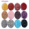 eshoppee 240 Gm Glass Cut Beads Approx 18000 Pcs glass seed beads for jewellery making kit art and crafts materials for embroidery necklace bracelet earring making materials diy kit view 1
