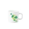 Larah by BOROSIL Fern Opalware Mug Set, 6 Piece, White, 180 Ml view 2
