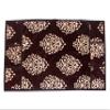 KANUSHI Industries Floral Design Fridge Top Cover with 6 Utility Pockets (Brown Color) view 2