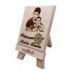 Incredible Gifts India Personalized Wooden Plaque for Rakhi Gift for Sister and Borther (5x4 inches, Wood, Brown) view 1