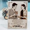 Incredible Gifts India Personalized Wooden Plaque for Rakhi Gift for Sister and Borther (5x4 inches, Wood, Brown) view 4