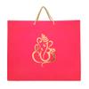PPJ  - GANESH (FOIL PRINTED) PAPER CARRY BAG, 16 Inch X 12 Inch X 4 Inch for DIWALI/WEDDING/FUNCTION/BIRTHDAY/RETURN GIFTS/CHRISTMAS (Pack of 5) view 2