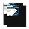 Homestrap Cotton Canvas Board Medium Grain 12 X 16 Inch - Pack of 2 - Black(Featured on Shark Tank) view 2