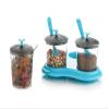 Kytaste Fibre Pickle Container - 1000 ml, Multicolored view 1