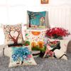 AEROHAVEN Cotton 175TC Cushion Cover, 12 x 12 Inch, Multicolour, Set of 5 view 1