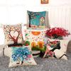 AEROHAVEN Cotton 175TC Cushion Cover, 12 x 12 Inch, Multicolour, Set of 5 view 2