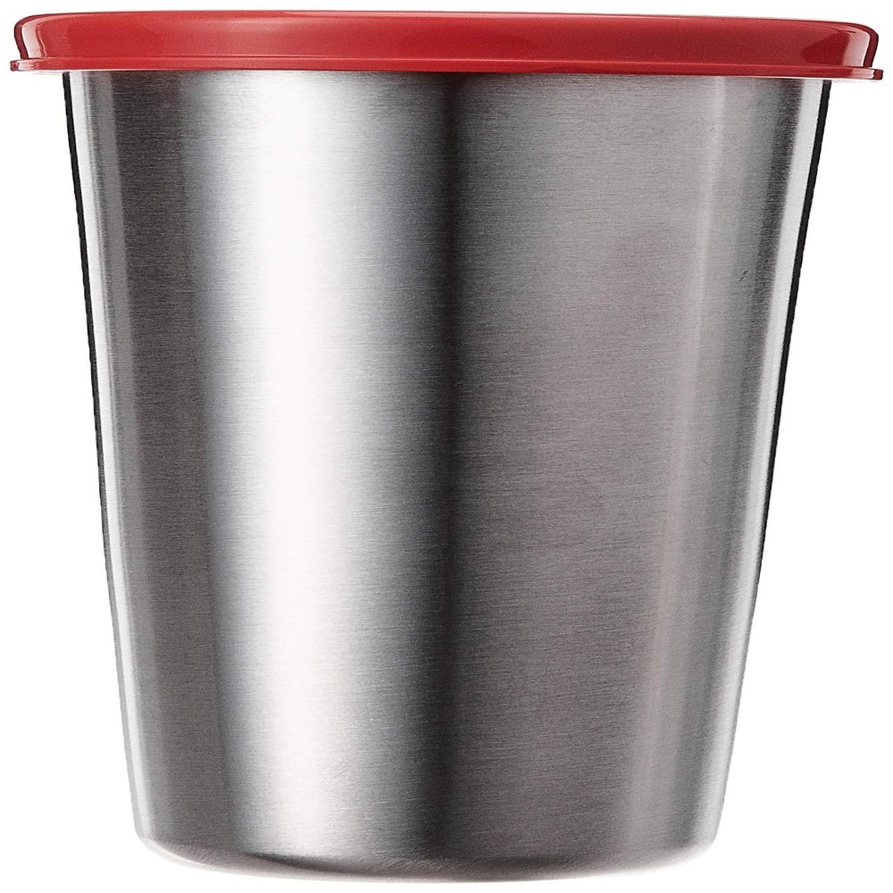 SIGNORA WARE Stainless Steel Tumbler With Lid | Easy To Carry | Airtight | Grip & Comfort | Best For Hiking & Travelling | Gym & Fitness | Useful For Office, Workspace & Outgoings ( 420 Ml | Red )