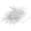 Invento 50Pcs 5mm Round Ultra Violet LED UV Light 390-395nm Purple LED Lamp for DIY Projects view 2