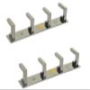Webelkart JaipurCrafts Classic Glossy- 4 Pin Bathroom Cloth Hooks Hanger Door Wall Robe Hooks Rail for Hanging Keys,Clothes,Towel Steel Hook (Pack of 2) view 1