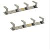 Webelkart JaipurCrafts Classic Glossy- 5 Pin Bathroom Cloth Hooks Hanger Door Wall Robe Hooks Rail for Hanging Keys,Clothes,Towel Steel Hook (Pack of 2) view 1