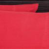 Linenovation Cotton 300 TC Pillow Cover, Standard -18 x 28 Inch, Red, 2 Pieces view 3