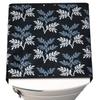 Yellow Weaves Digital print Fridge Top Cover, Color - Black view 2
