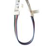 Global Tech 4 Pin 5050 3528 Led Rgb Connector Wire Led Strip Extension Cable (10 Cm) -4 Pieces, Multicolor view 2