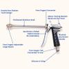 SYGA High Pressure Brass Nozzle Water Spray Gun Car/Bike/Gardening Wash, Stainless Steel;Brass;Zinc view 2