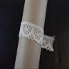 The Design Cart Off White Cotton Lace (1 Inches) (10 Metres) (Design 31)- Used for Trims, Borders, Embroidered Laces, Applique, Fabric lace, Sewing Supplies, Cotton Work lace. view 2