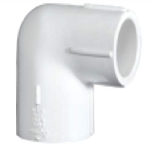Supreme UPVC Fittings Reducing Elbow 3/4" X 1/2" White (Set of 5)