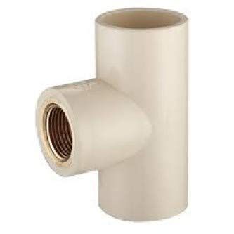 Supreme CPVC Fittings Reducing Th. Tee (Metal) 1" X 1/2" (Set of 5)