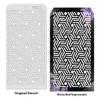 iCraft Decorative Layering Template Stencil i-8522 Size 4" x 8" Re-Usable Used for Painting, Journaling, Mix-Media, Wall Painting and Other Decorative Purposes. Pack of 1 Pcs view 3