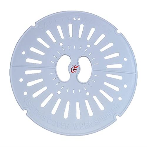 KHC Plastic Spin Cap Safety Cover for Compatible Lg Semi Automatic 9.5 Inch (Pcs 1), grey