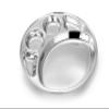 Expresso - Heavy Duty Stainless Steel Round New Dinner Plate w/ 5 Sections Divided Mess Trays for Kids Lunch, Camping, Events & Every Day Use Kitchenware view 1