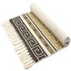 Sontronix Geometric Rug (Beige, Cotton, 1.5 X 2.5 Feet) view 2