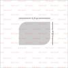 Bikri Kendra - squaring Shape Golden (Pack of 10) - 3D Acrylic Mirror Wall Stickers - Premium Collection view 2