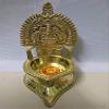 SPS MARKETING Kumbakonam Traditional Kamatchi Vilaku/Kamakshsi Devi Maa Brass Oil Lamp/Regional Kamatchi Lamp Kamatchi Vilakku for Home Deepam (5 inch) view 1