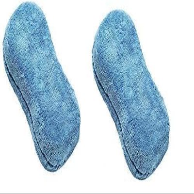 PRIKNIK Wash and Dry 2-in-1 Multipurpose Microfibre High Permance Cleaning Sponge(2 Pieces) Home Kitchen Car Bike Vehicle Washing Cleaning Shining -Compatible with S-Koda O-ctavia Type 2 (2013-2015)