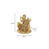 Handicrafts Paradise Metal Shiv Parivar Figurine, 3.5 X 3.25 X 4 inch, 1 Piece view 3