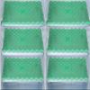 E-Retailer Waterproof PVC Refrigerator Drawer Mats/Multipurpose Mat/Fridge Mats Set of 6 Pcs (Jali Green, Size-17.5x12 Inch) view 1
