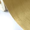 CVANU Golden Brushed Self Adhesive Backiacking Waterproof Goldenlic Gloss Shelf Liner Peel and Stick Wall Decal for Covering Counter Top Kitchen Cabinet Cv30 24''x75''inch view 1