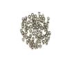 Nimida, Soft and Durable Multipurpose Eyelet/Grommet Without Washer Made of Brass, Colour  Silver,Size Outer Dia 7 mm, Inner 3 mm, Outer Height 5 mm and Inner  4 mm | 250 nos. view 1