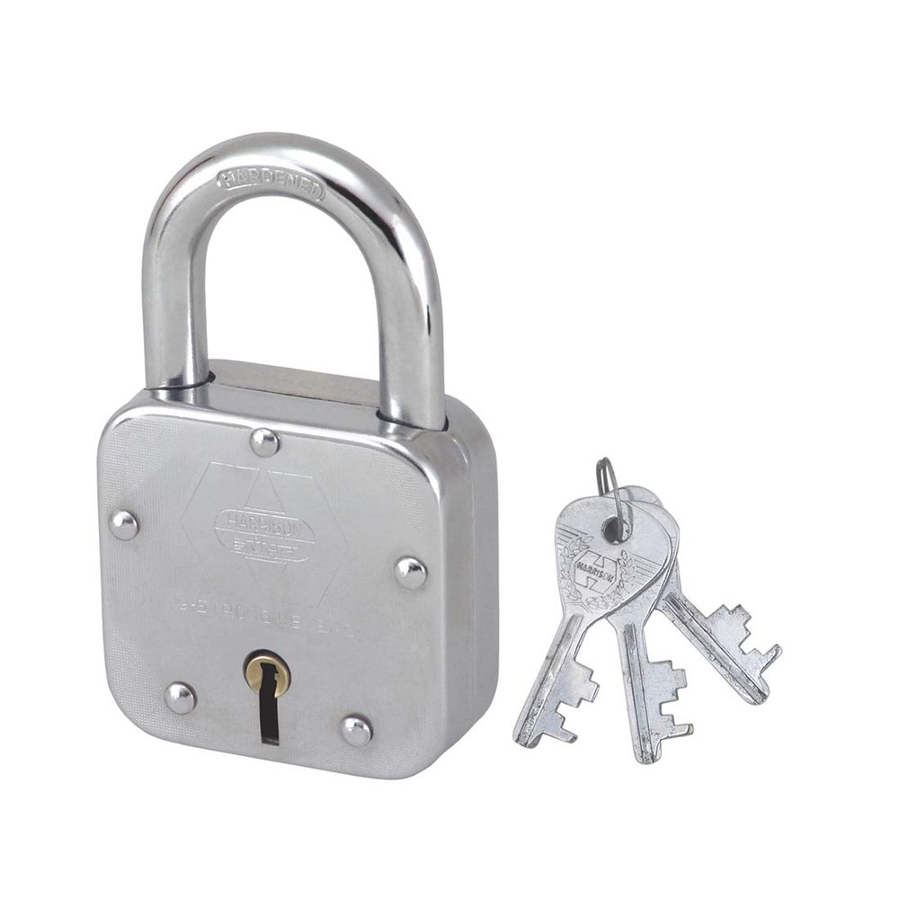 Harrison T-27 / BCP-0040 Steel 6 Levers Padlock with 3 Keys