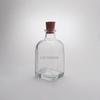 GIFTBASH Premium Square Shape Glass Diffuser Bottle with Classic Wooden Cork Lid, Pack of 4 Pcs, 100ml Each, Transparent | for Aromatherapy | for Spa view 3