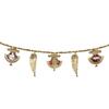 Brown leaf Bandarwal Metal Decorative Ethnic Bandarwal Toran Door Hangings best for Diwali (Design 8) view 2