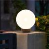 BrightLyt 8 inch Milky Doom Gate Light for Outdoor, Gate Light Lamp for Home Entrance/Garden Light/Outdoor Light (Corded Electric) (1, GL05) view 1