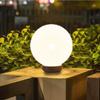 BrightLyt 8 inch Milky Doom Gate Light for Outdoor, Gate Light Lamp for Home Entrance/Garden Light/Outdoor Light (Corded Electric) (1, GL05) view 2