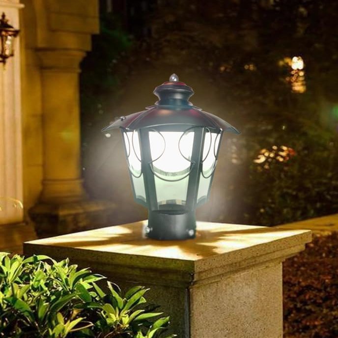 Lyse Decor Gate Light for Outdoor, Modern Main Door Lights for Entrance, Waterproof Outdoor gate Lights, Garden gate Lamps, Waterproof Lamps (Pack of 1)