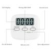 we3 Digital Kitchen Timer & Stopwatch Large Digits Loud Alarm Magnetic Stand(Round) view 3