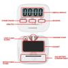 we3 Digital Kitchen Timer & Stopwatch Large Digits Loud Alarm Magnetic Stand(Round) view 4