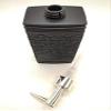 TOTO DEALS Stone Elegant Shape Liquid Soap Dispenser, 350 ml, Black view 4