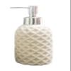 TOTO DEALS Elegant Shape Stone Liquid Soap Dispenser, 350 ml, Brown view 1